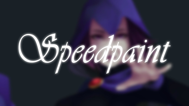 SPEEDPAINT Interior World ART ( Raven, Six Fanarts