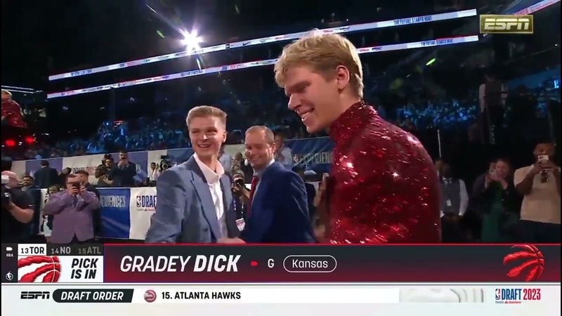 2023 NBA Draft 13th Pick Gradey