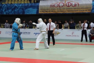Чемпионат Москвы по КУДО 2013 Самодуров Александр 2 бой