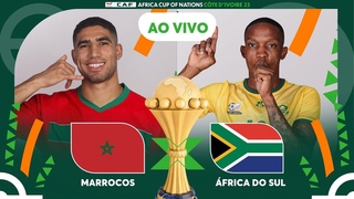 AO VIVO E COM IMAGENS: MARROCOS X FRICA DO SUL - OITAVAS DE FINAL | COPA AFRICANA DE NAES