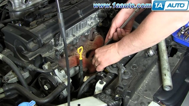 How To Install Replace Upstream O2 Oxygen Sensor 2004 08 Hyundai Elantra 2 0