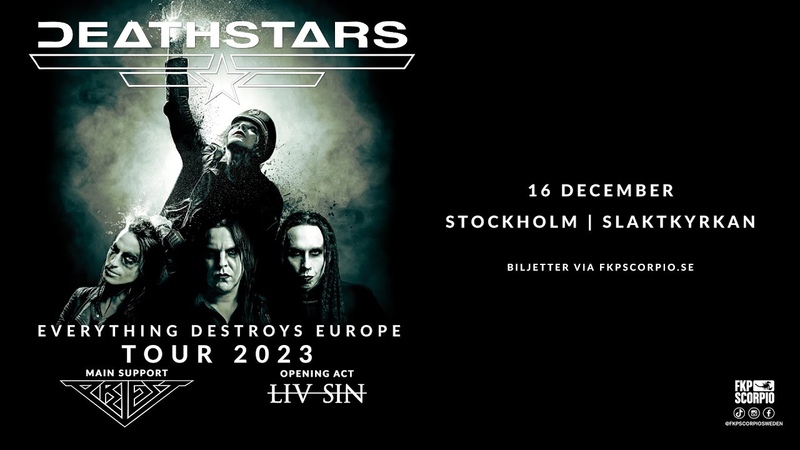 Deathstars at Slaktkyrkan, Stockholm, Sweden 2023,