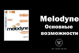 Основные возможности Melodyne (Celemony Melodyne editor) RUS