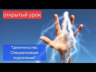 Курс “Целительство“. Открытый урок №1.