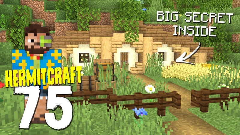 Hermit Craft 7: 75, Secret Hobbit Hole