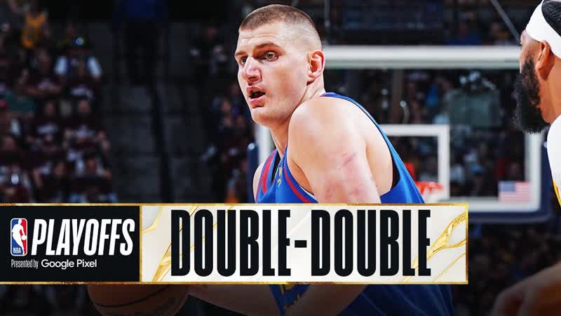 Nikola Jokic Drops 19 Points 16 Rebounds In First Half Of Game 1 , May 16,