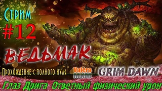 Ведьмак Глаз Дрига ответный физический урон | С полного нуля для новичков Стрим №12 | Grim Dawn