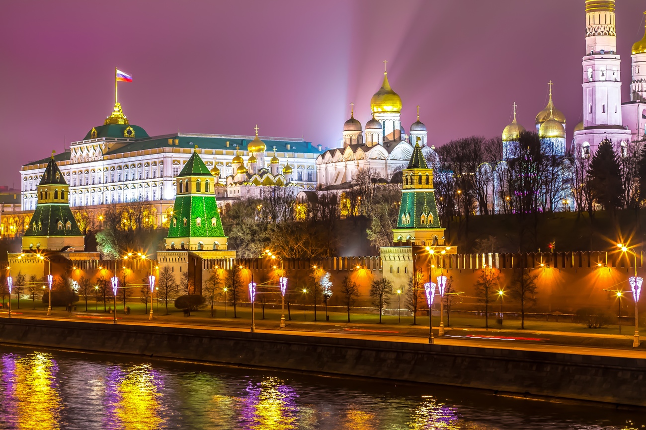 москва купола кремля