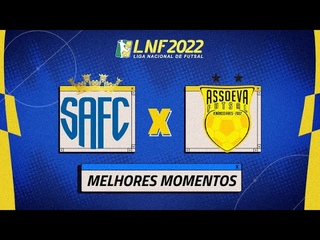 SANTO ANDR INTELLI 7 X 3 ASSOEVA | MELHORES MOMENTOS | 16 RODADA DA LNF 2022