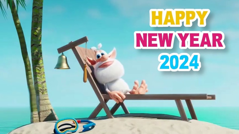 Booba HAPPY NEW YEAR 2024 Cartoon for