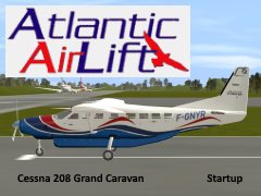 Cessna Grand Caravan 208 Atlantic Air Lift Startup