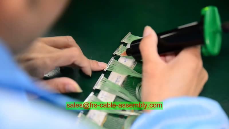 EDP Cable I PEX 20454 030 T 01 40 Awg Custom Connection Tiny Coaxial