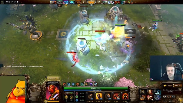 notail ember spirit double rampage pub