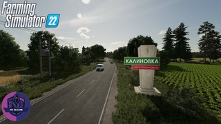 FS22 - Продолжаем работу на полях ( Карта Калиновка ) #5