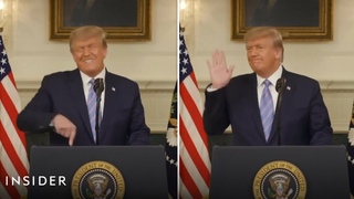 Awkward Outtakes Show Trump Slamming The Podium And Debating With His Daughter | Insider News