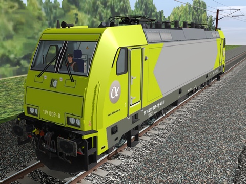 Alpha Trains 119 009 Bombardier Traxx