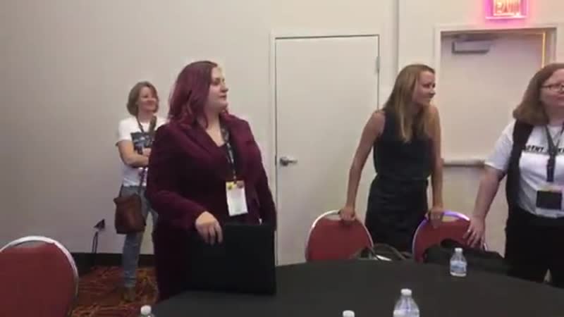Clexa Con: Shoot Panel BTS