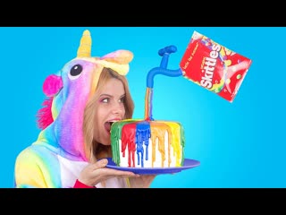 Радужная еда для единорога  10 идей
