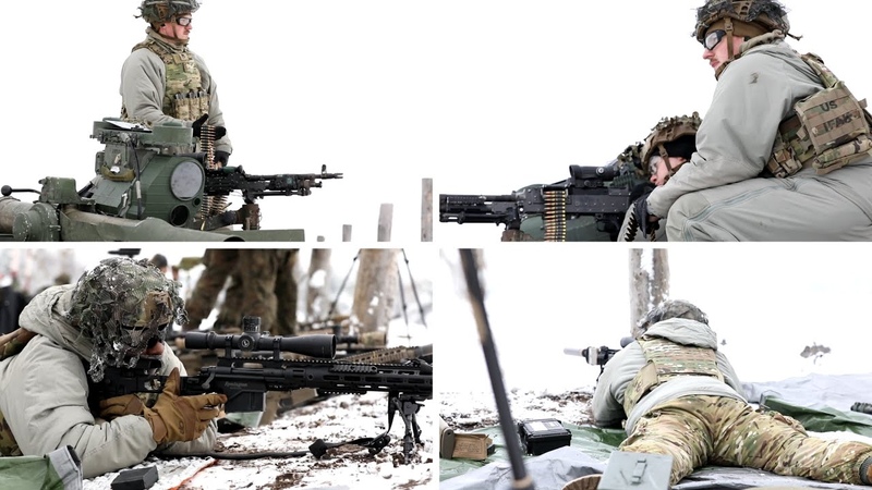 101st Division Sustainment Brigade teams up with Polish snipers zeros in on Their