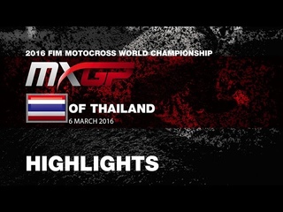 MXGP of Thailand MXGP Qualifying Highlights 2016 - motocross