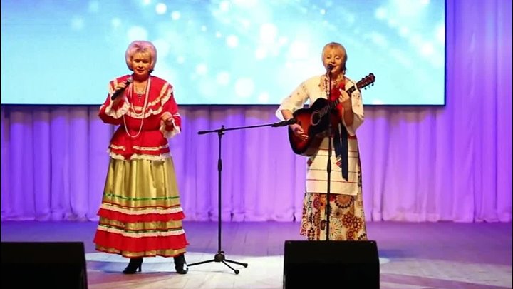 Галина Баринова и Людмила Костюк укр. н. п. Там, у