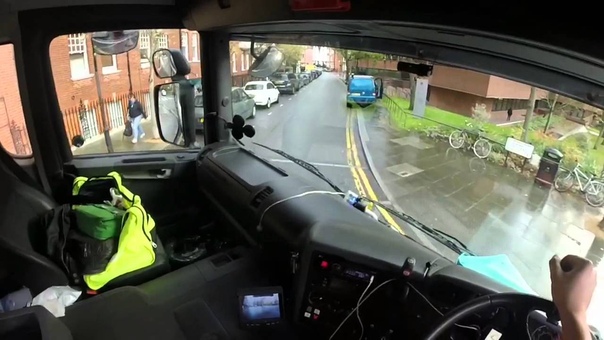 London truck driving. Drivers